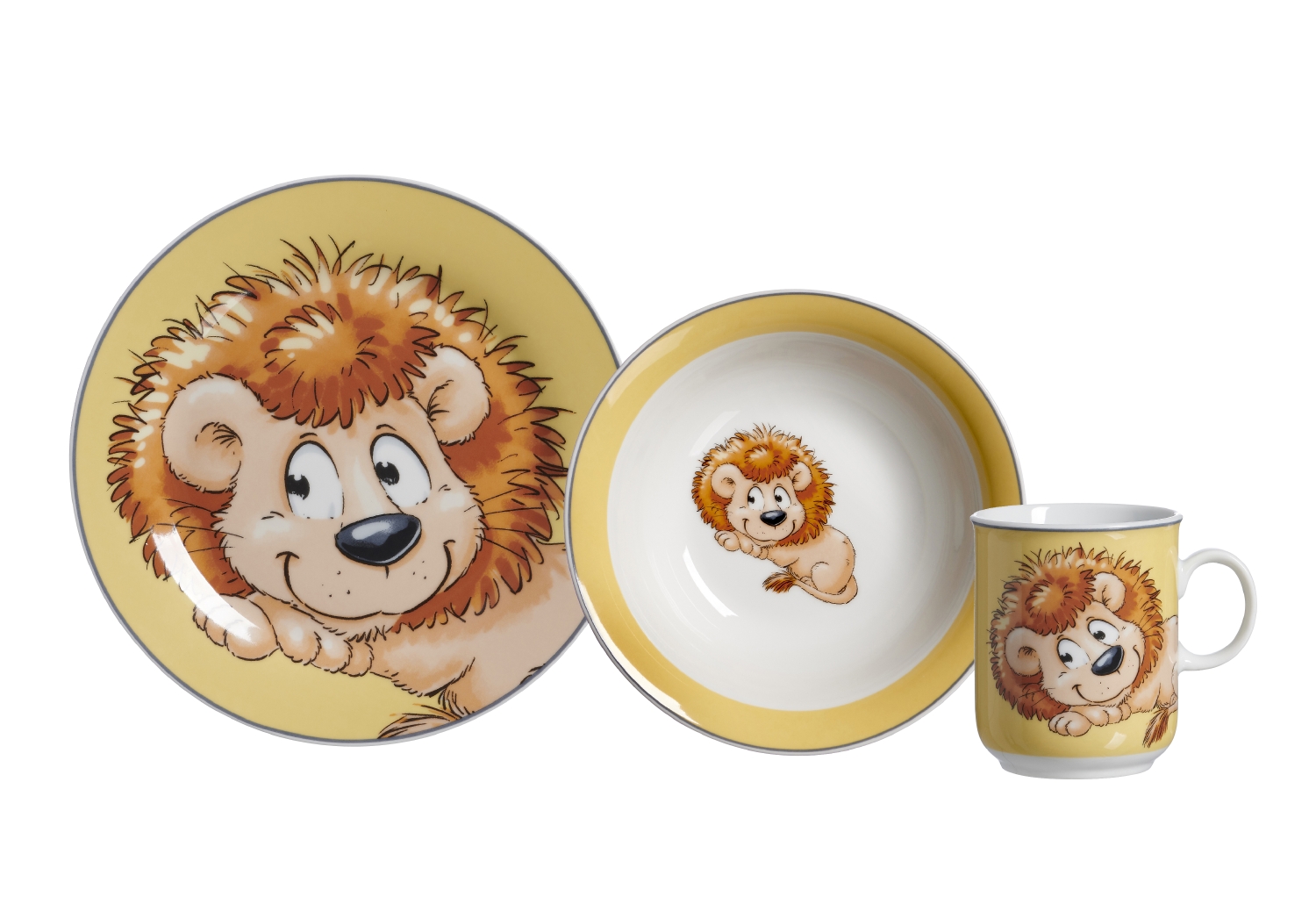 Kinderset Leo Happy Zoo 3 tlg.
