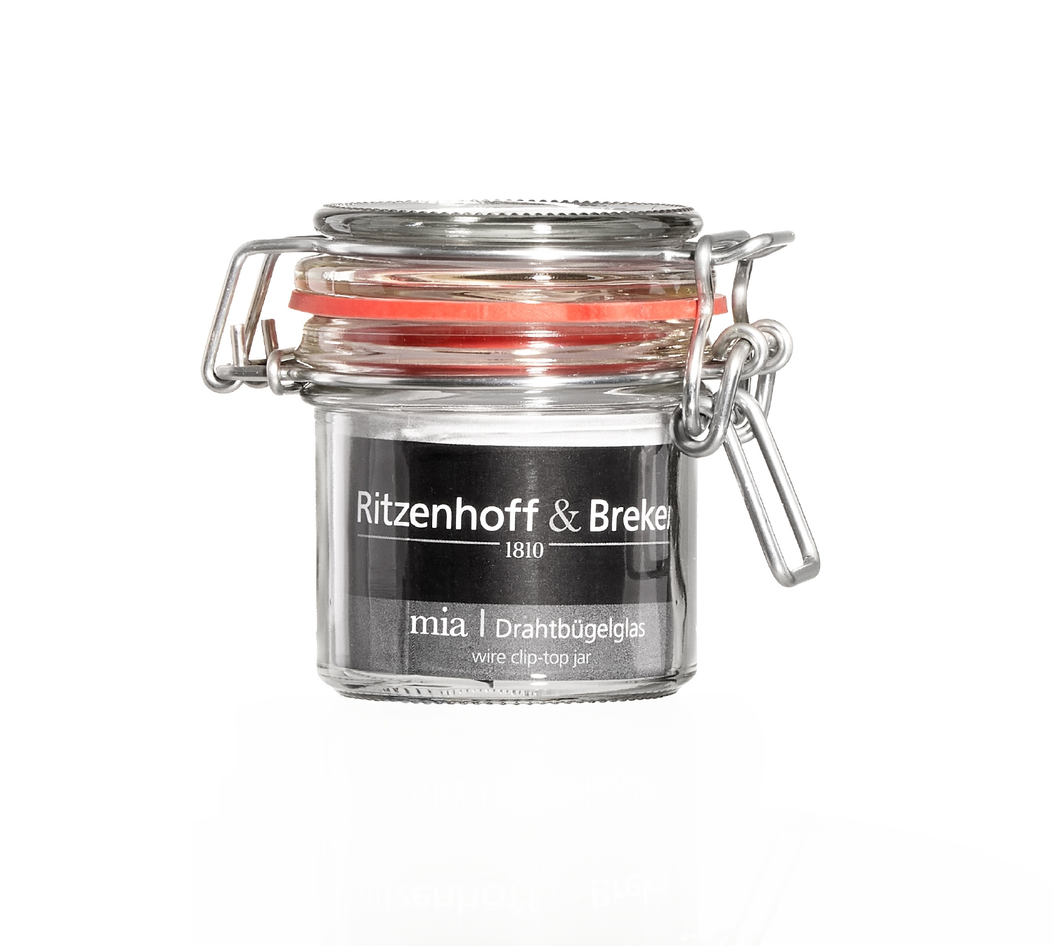 Drahtbügelglas 125 ml Mia