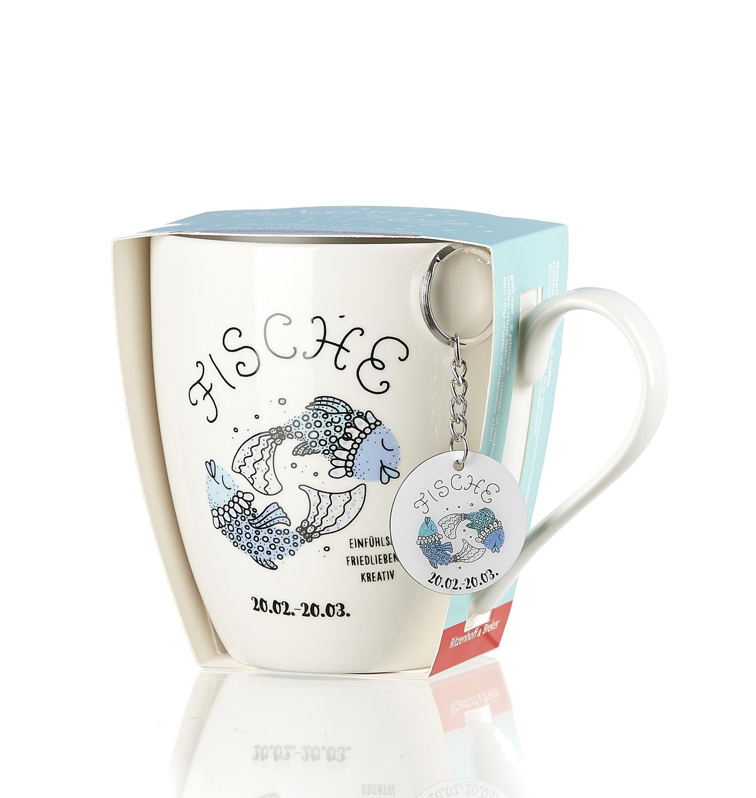 Jumbotasse 650 ml Fische