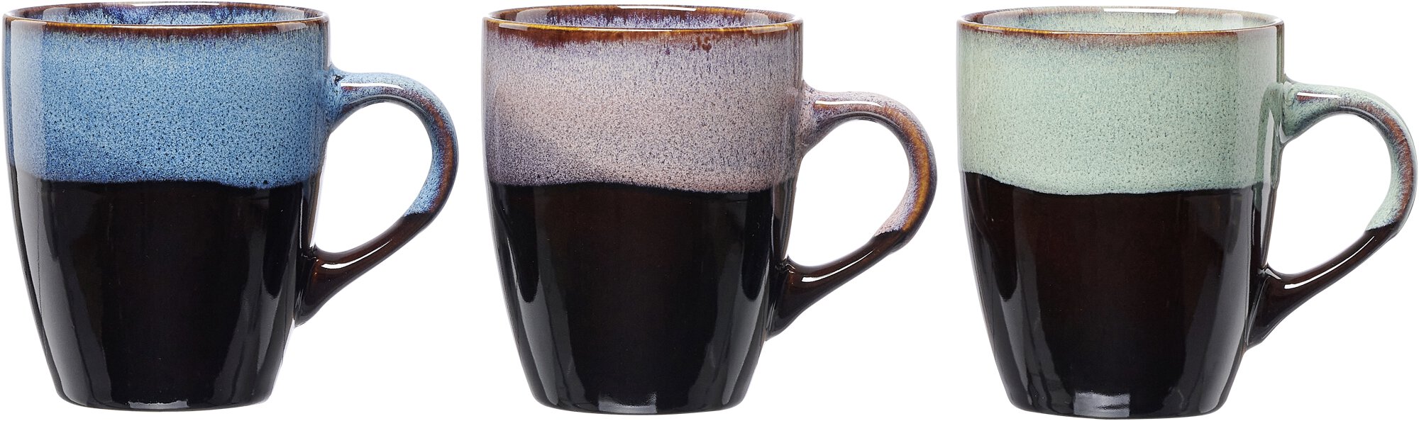 Kaffeebecher 380 ml Mongu 3-fach sortiert