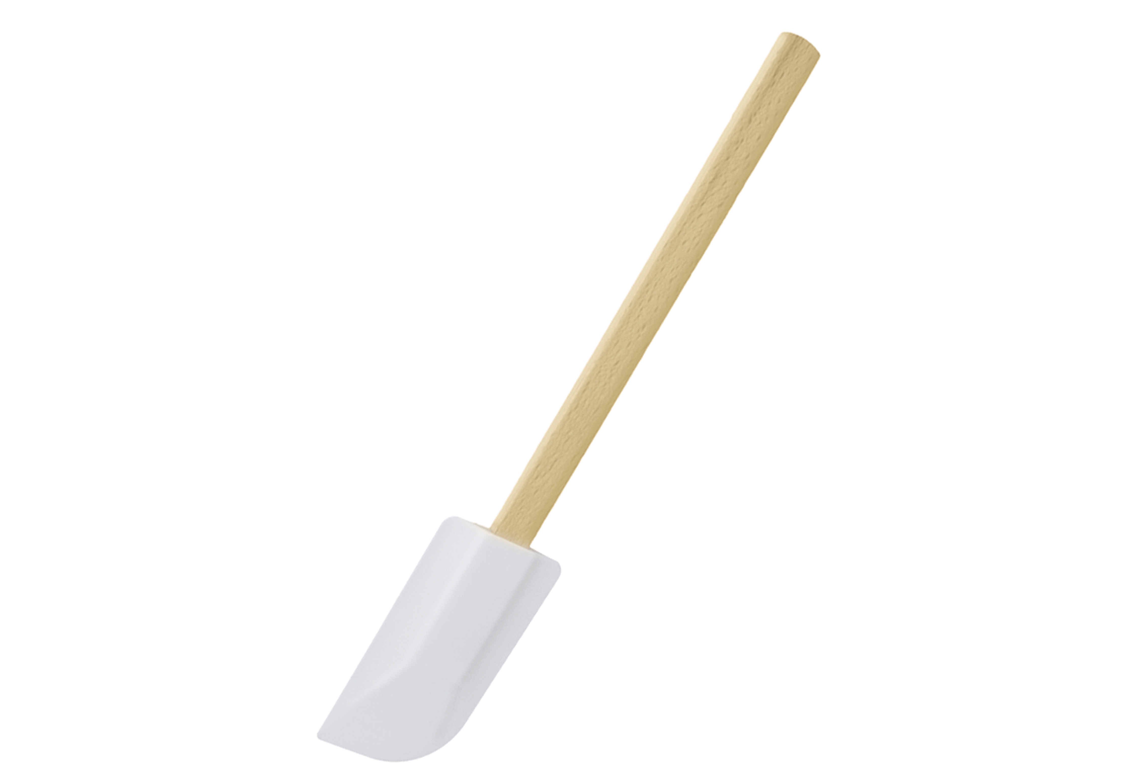Teigschaber mit Holzgriff