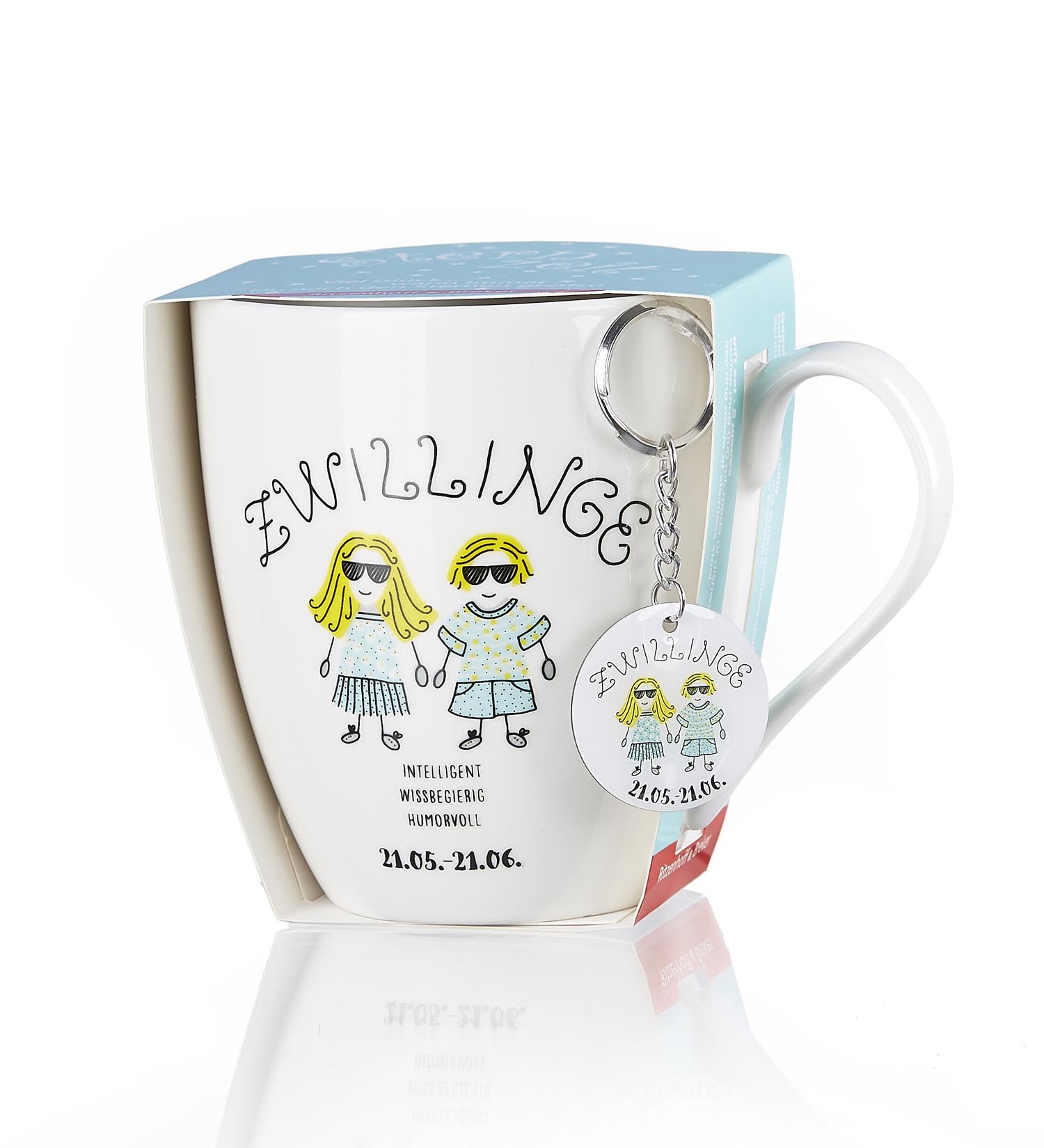 Jumbotasse 650 ml Zwillinge
