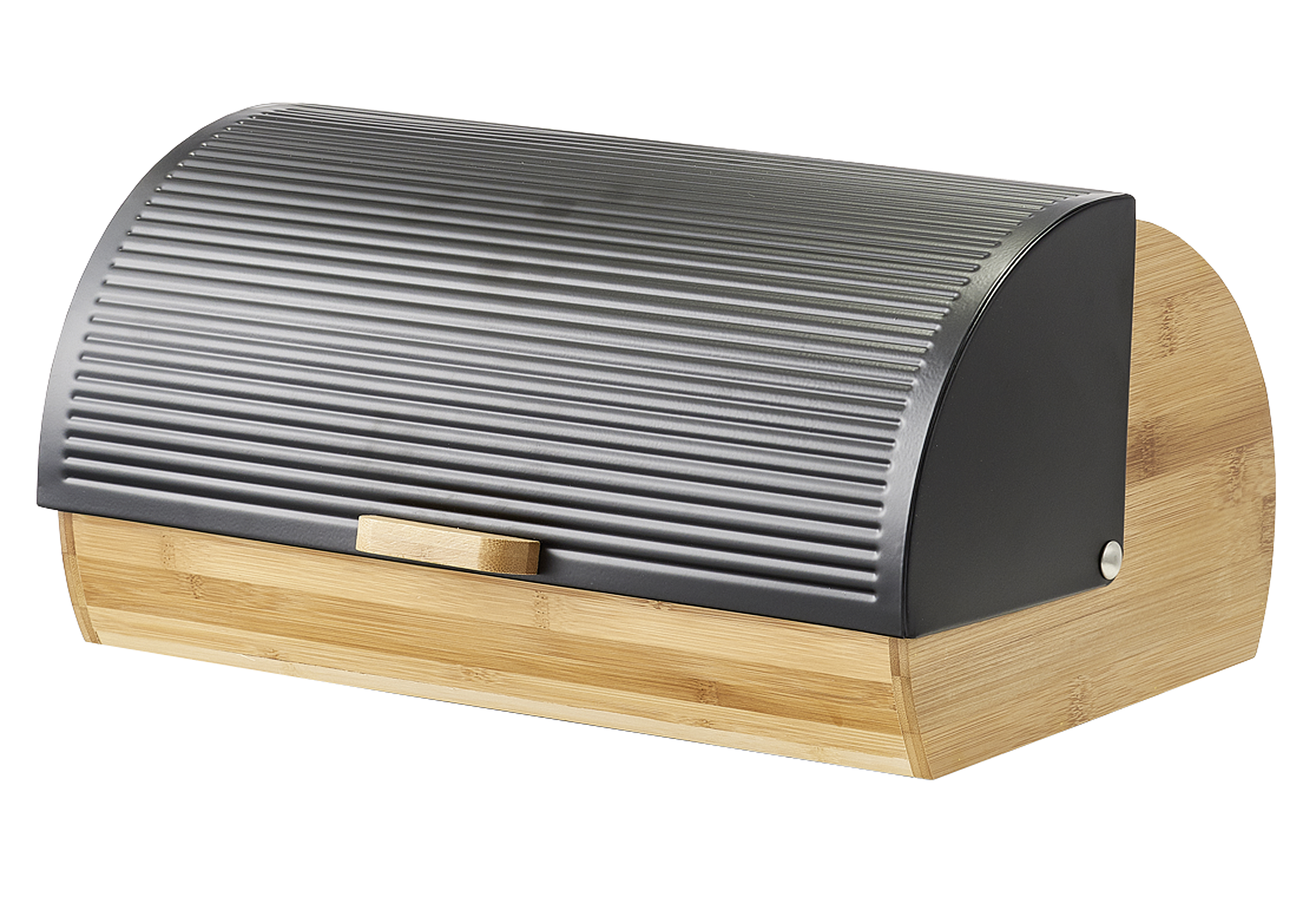 Brotkasten Bamboo/Metall 39x27x19cm