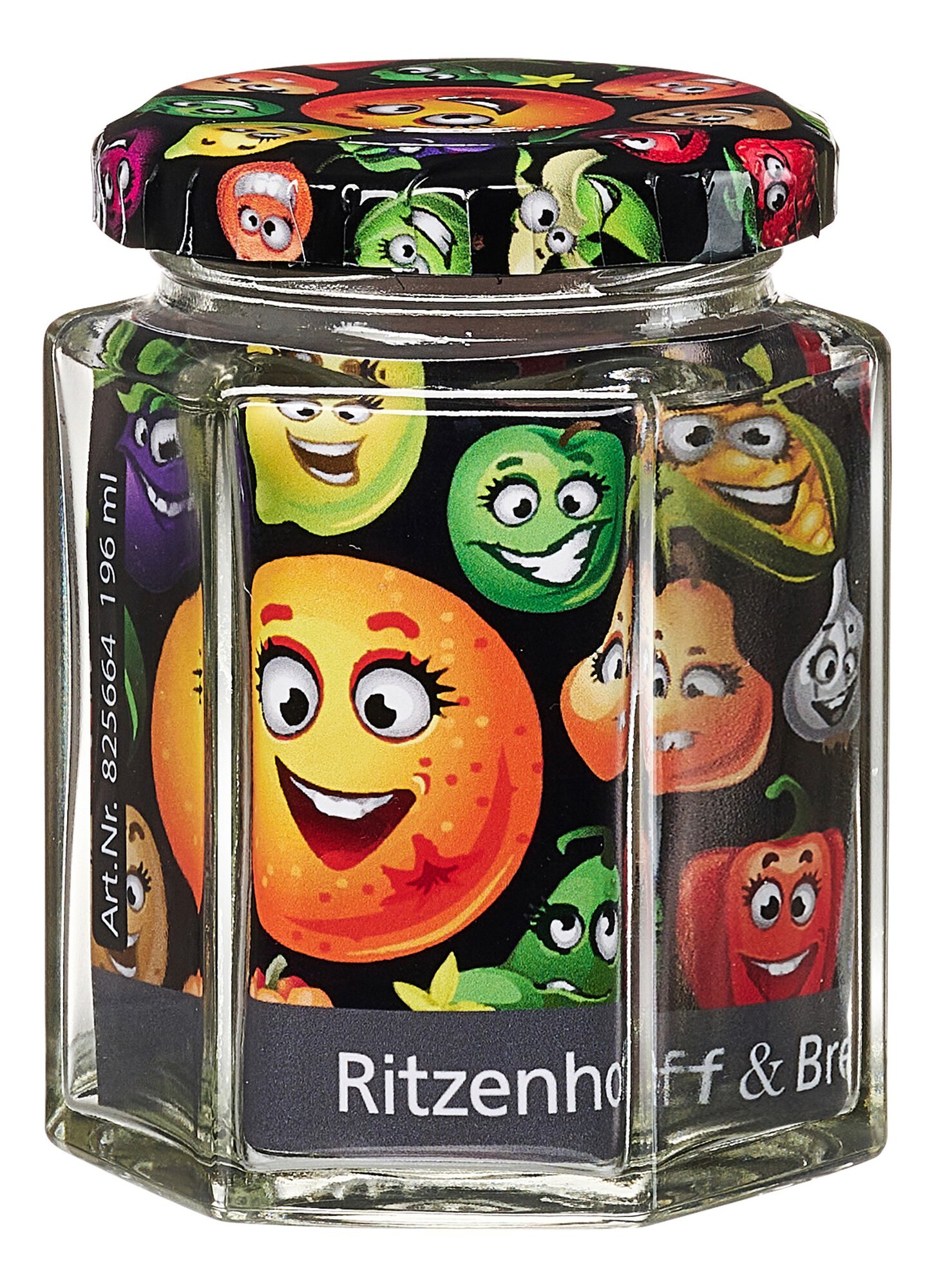 Ritzenhoff & Breker Vorratsglas Smile eckig