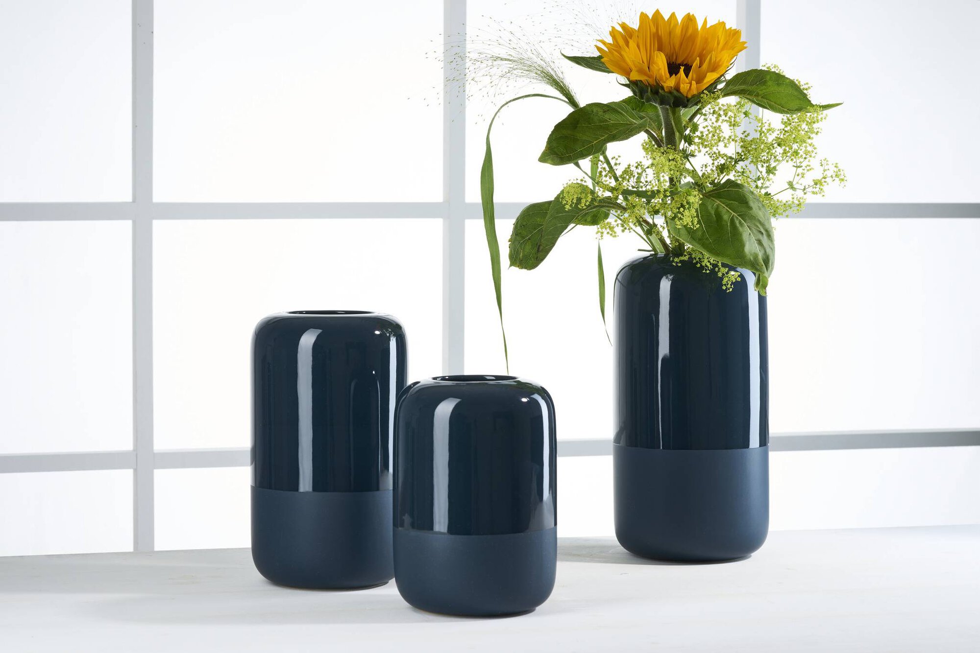Ritzenhoff & Breker Vasenserie Dome blau