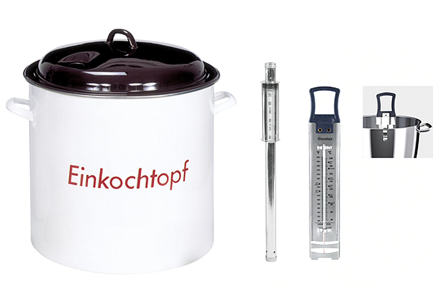 Einkocher em.Met.d.35cm f.Elek