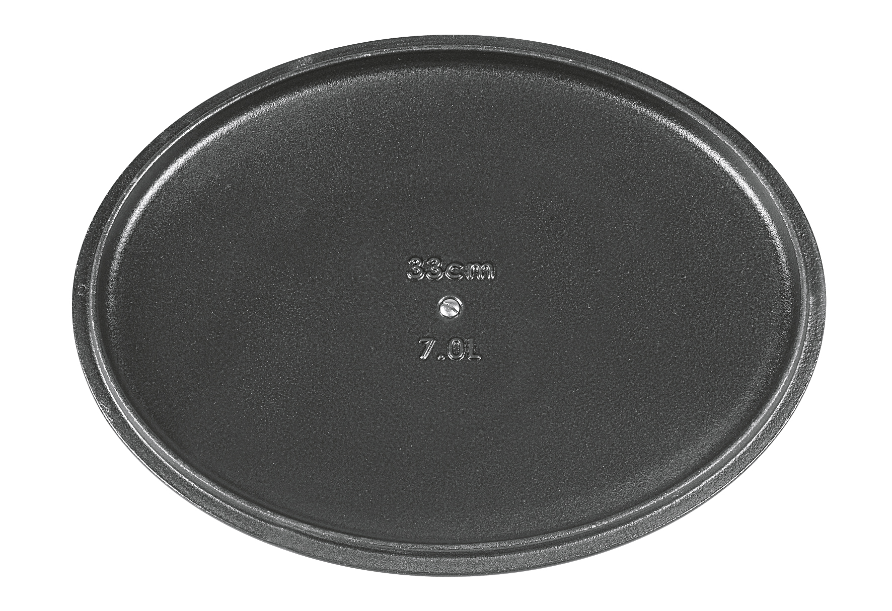 Bratentopf "Provence" oval Gusseisen mit Deckel 7 l