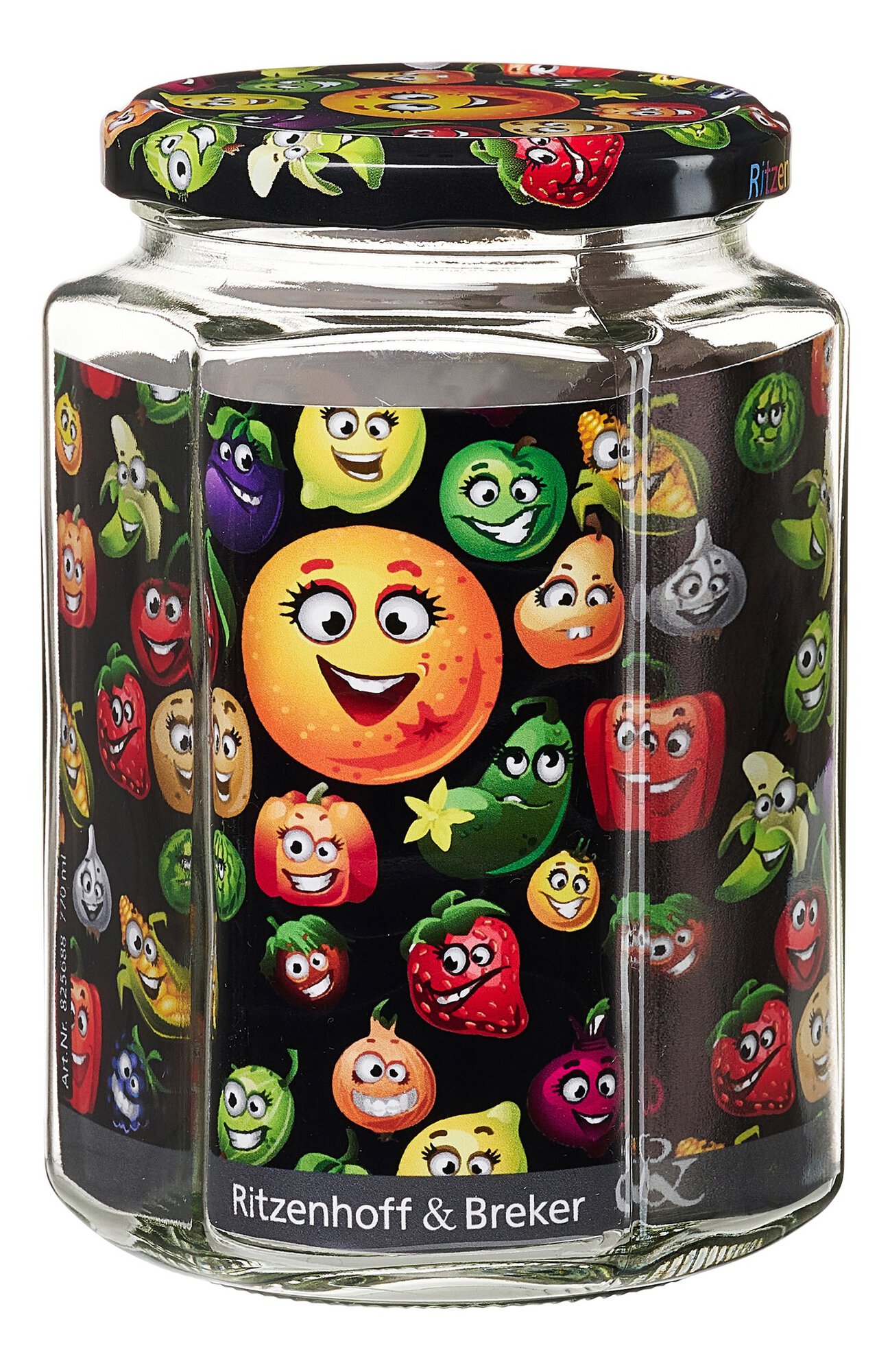 Ritzenhoff & Breker Vorratsglas Smile eckig
