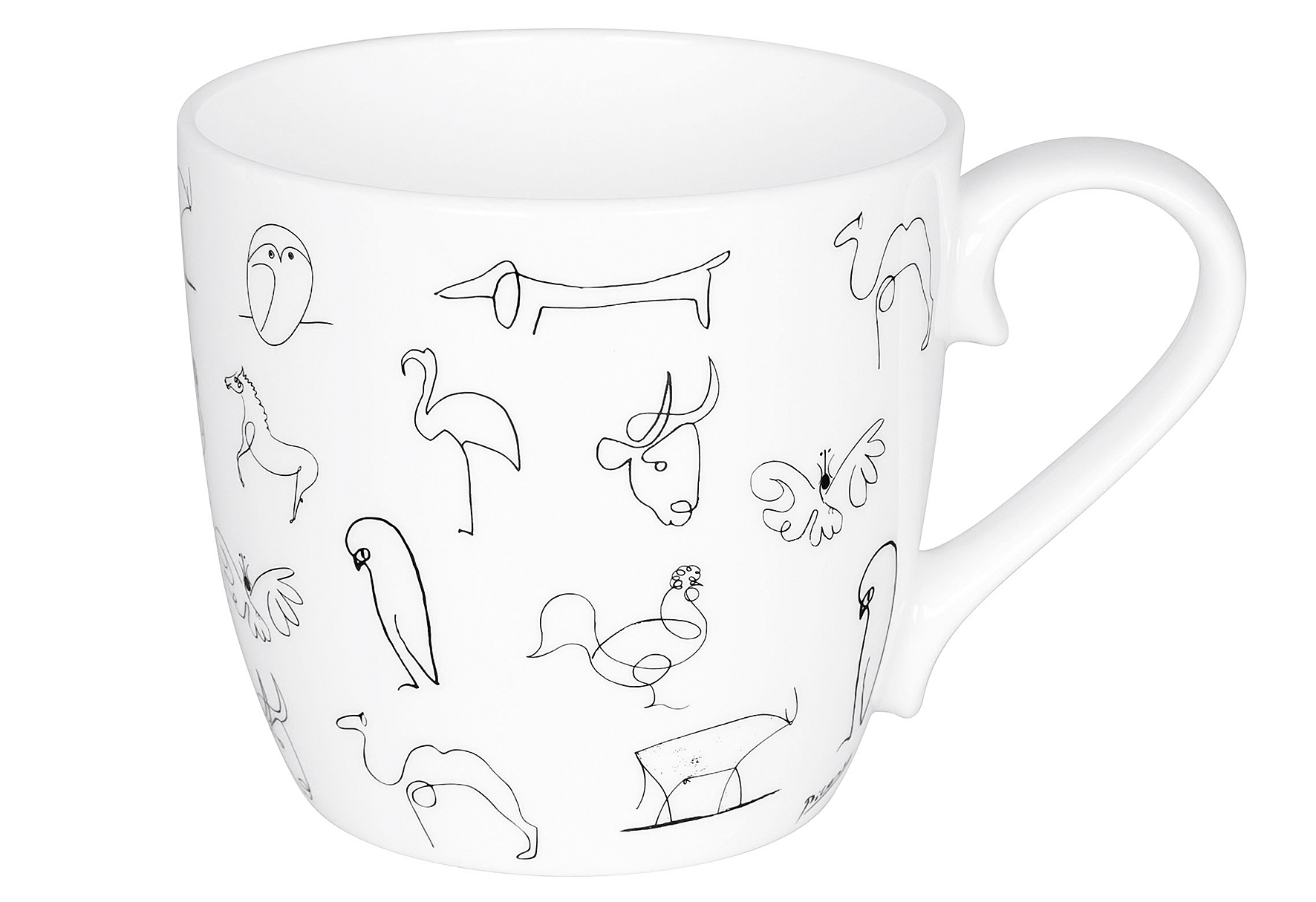 Kaffeebecher 'Picasso - Animaux'