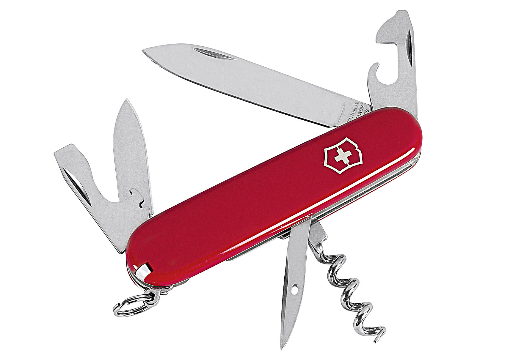 Taschenmesser Spartan 12 Funktionen 91mm rot