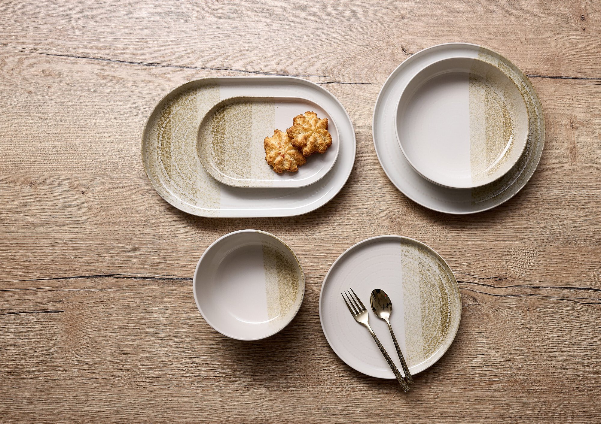 Ritzenhoff & Breker Geschirr-Serie Trio creme