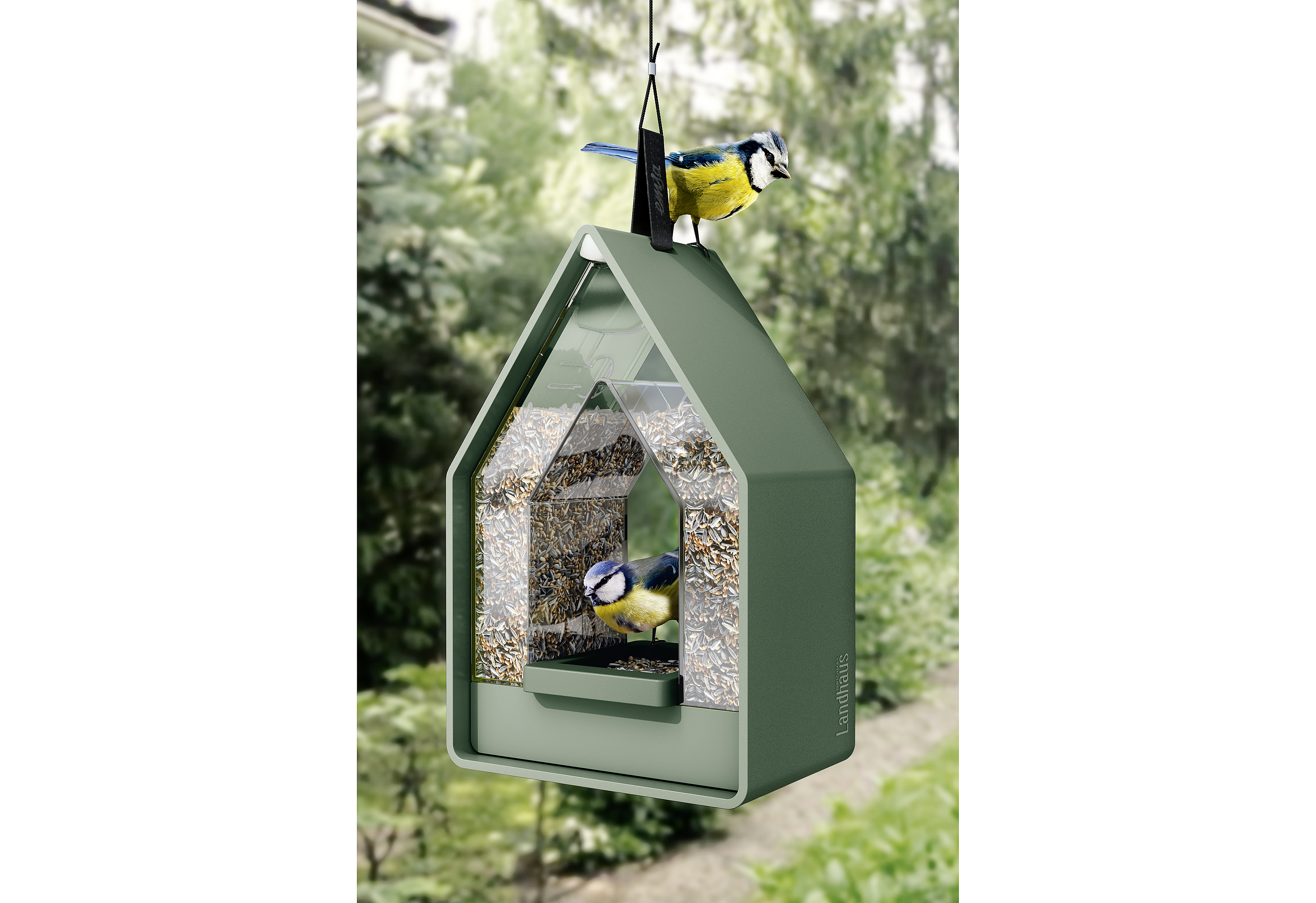 Futtersilo Landhaus14x21 grün