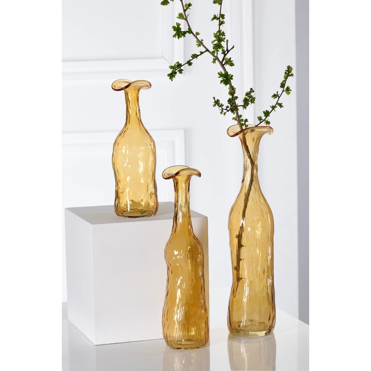 Ritzenhoff & Breker Vase Lagos gelb