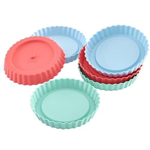 Flexi Form Tortelett 6er Set Pastel Mix
