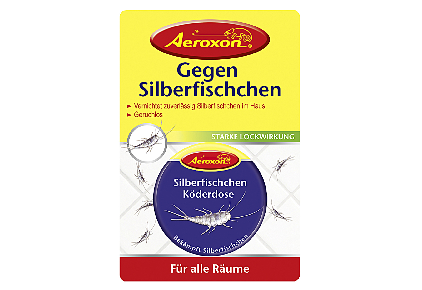 Silberfischchen-Köderdose
