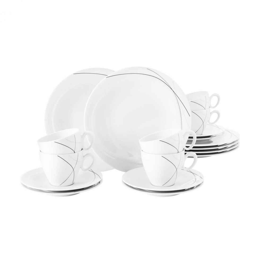 Kaffeeservice 18-tlg.  Trio Highline