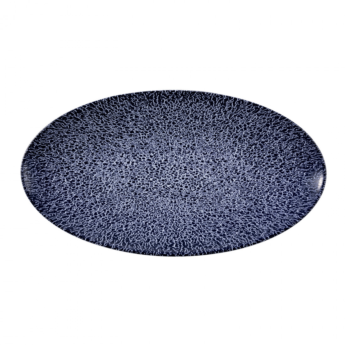 Servierplatte oval 33x18 cm Life Denim Blue 65016