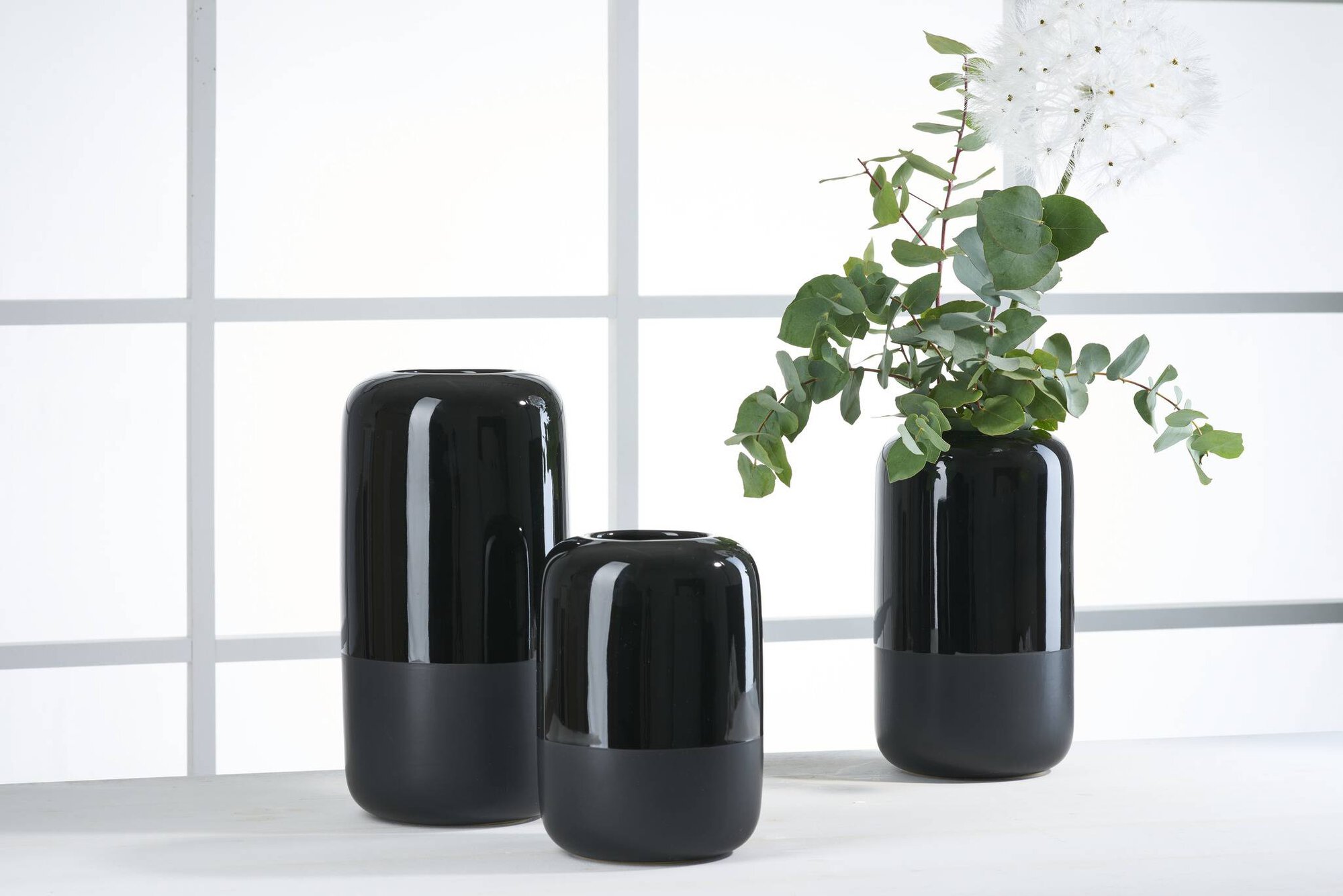 Ritzenhoff & Breker Vasenserie Dome schwarz