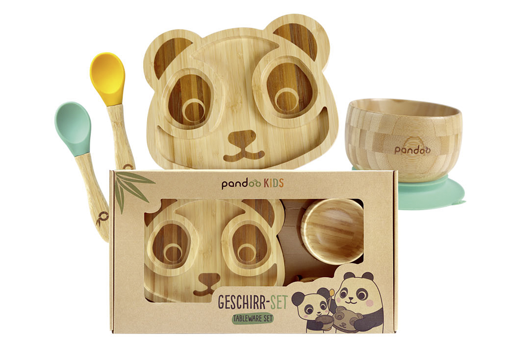 Kindergeschirr-Set 4-teilig