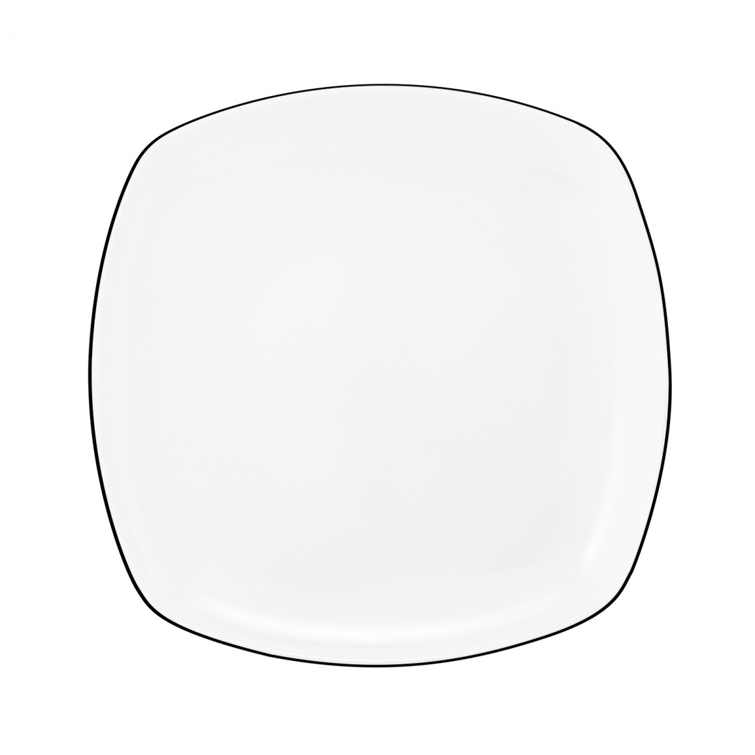 Frühstücksteller eckig 20 cm