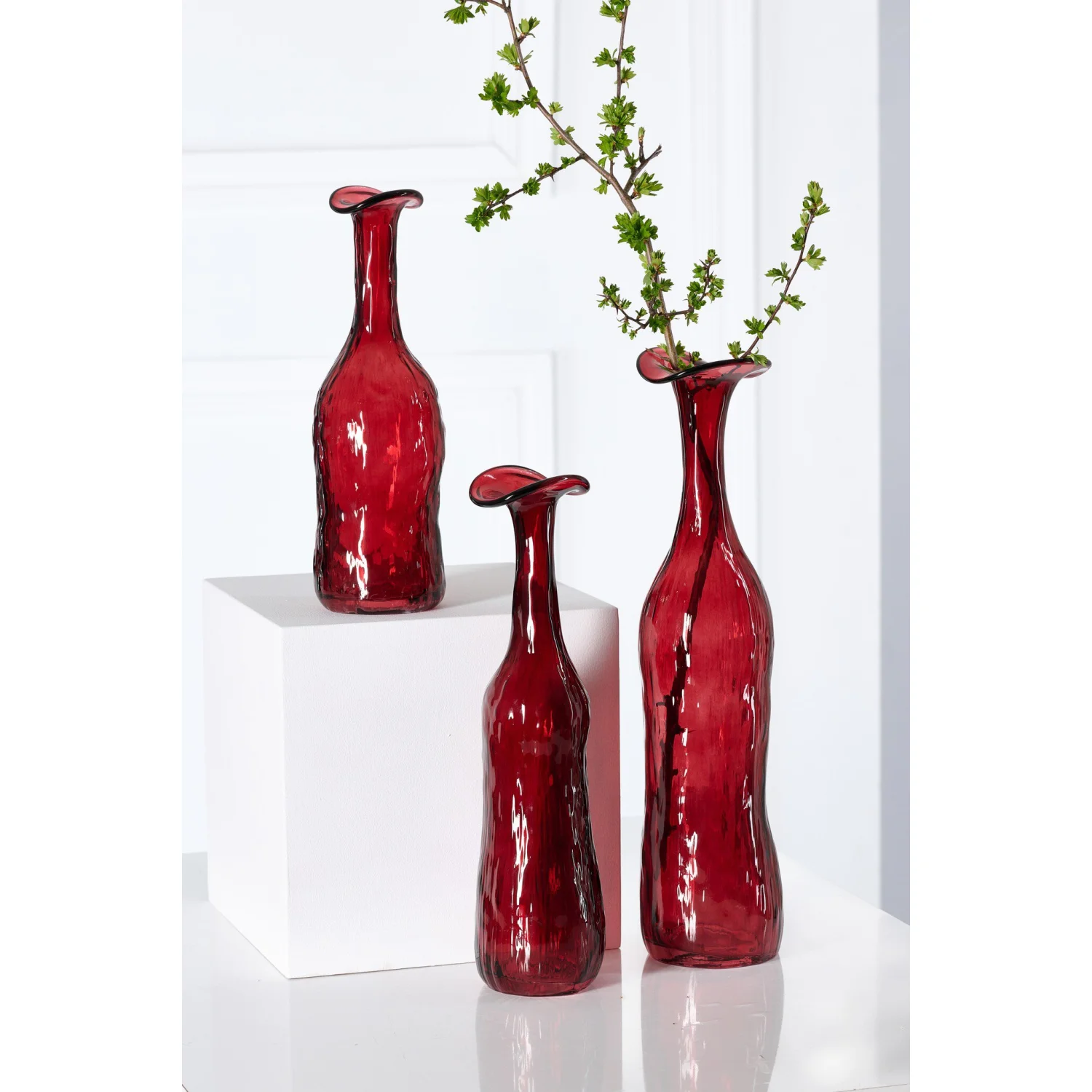 Ritzenhoff & Breker Vase Lagos rot