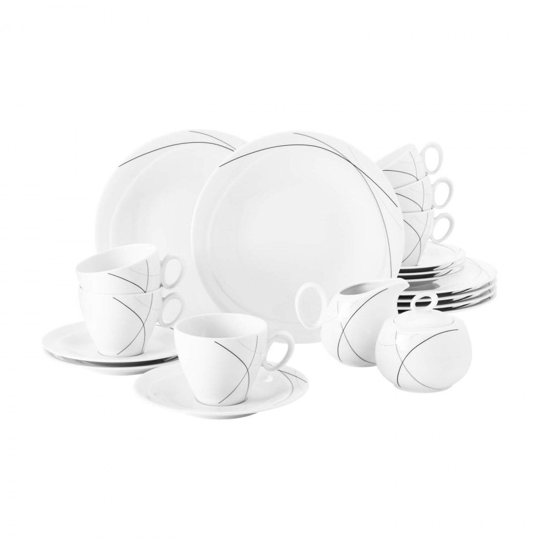 Kaffeeservice 20-tlg.  Trio Highline