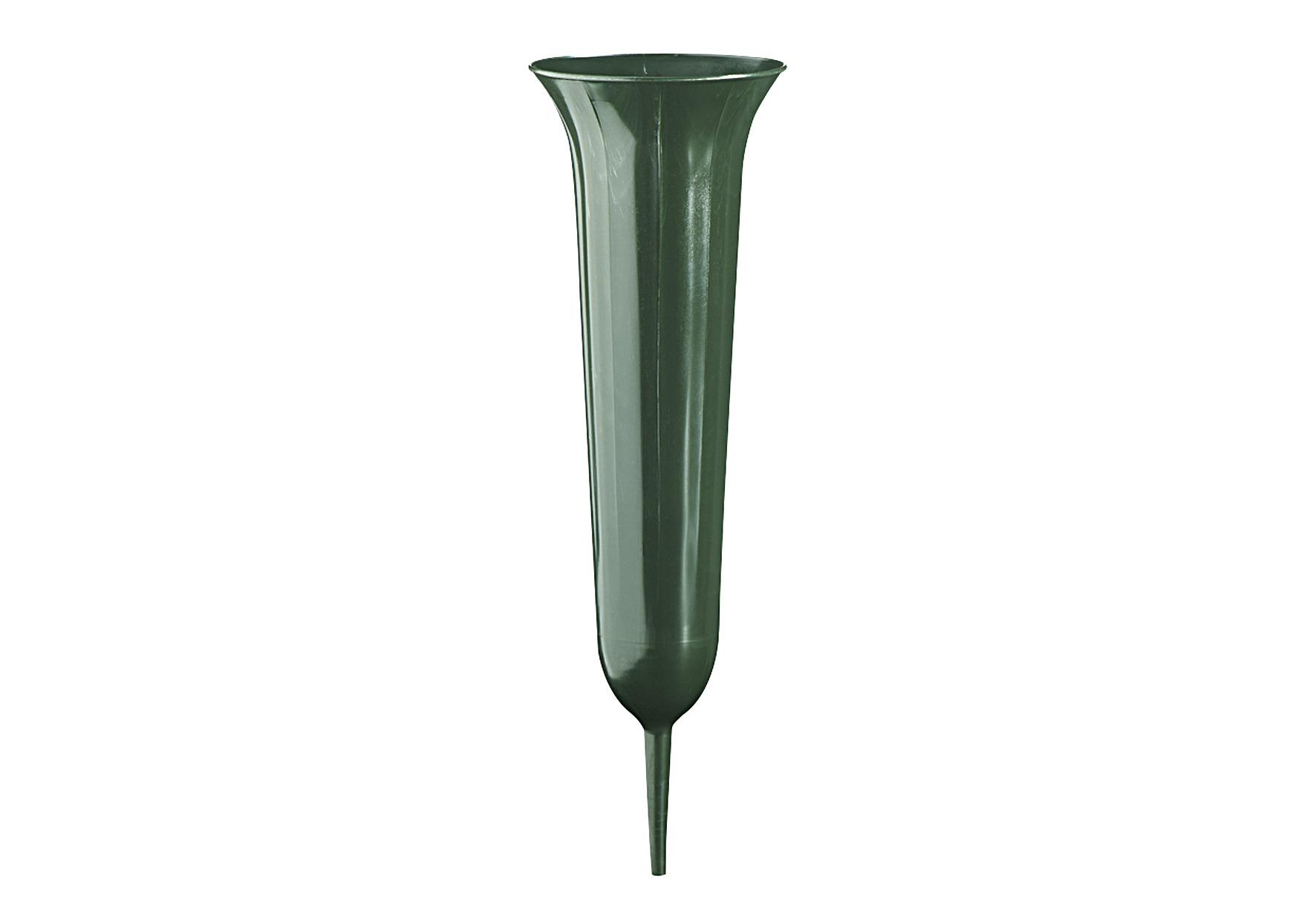 Grabvase Tulpe 37cm grün