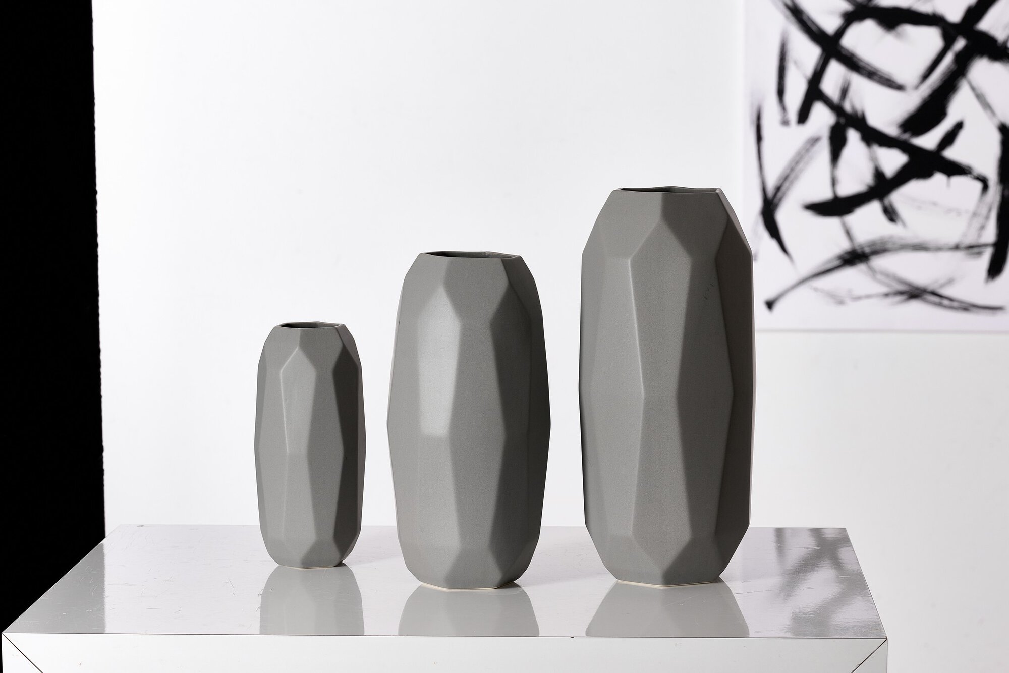 Ritzenhoff & Breker Vase Terni Grau