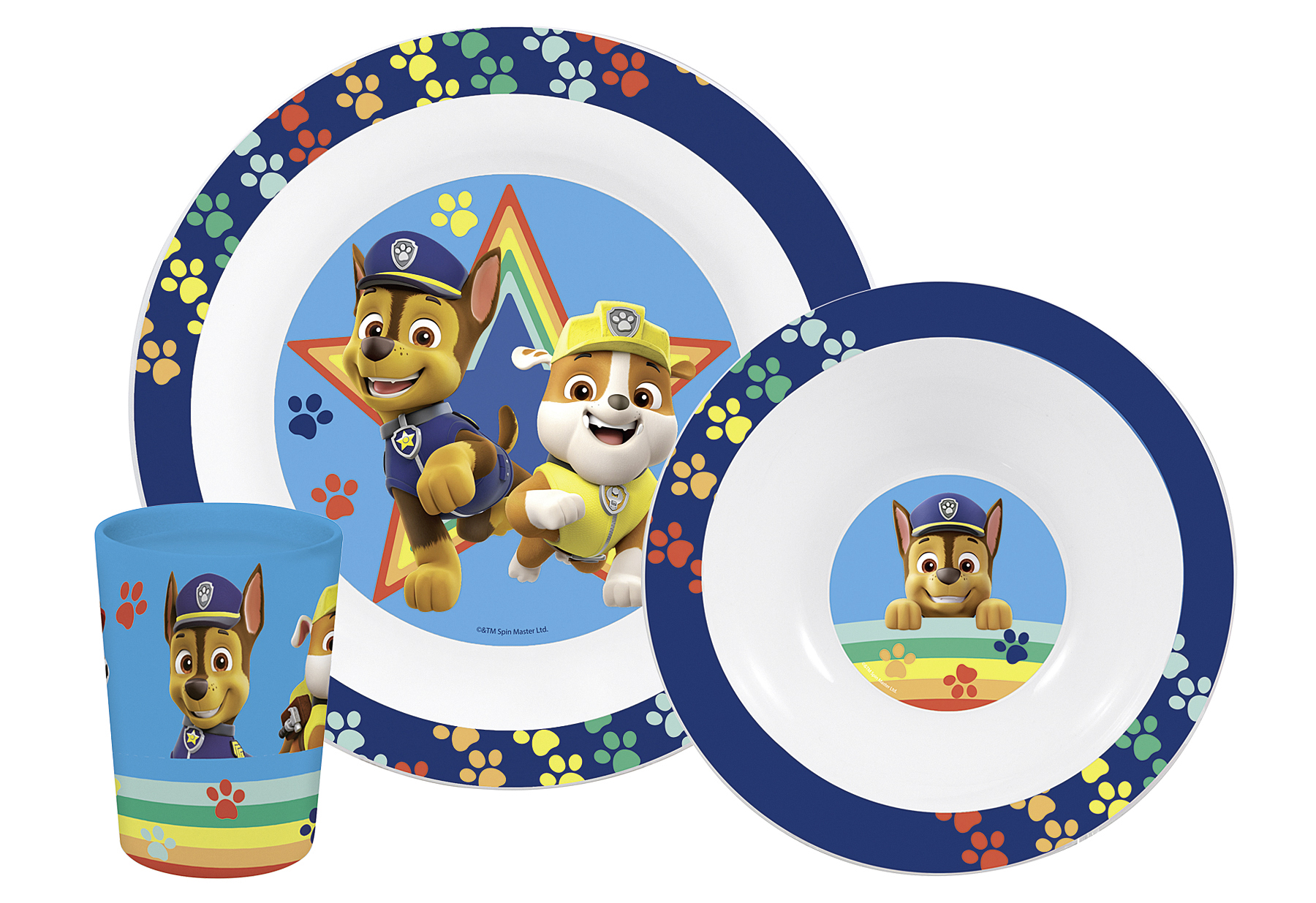 Frühstücksset 'Paw Patrol' 3-teilig