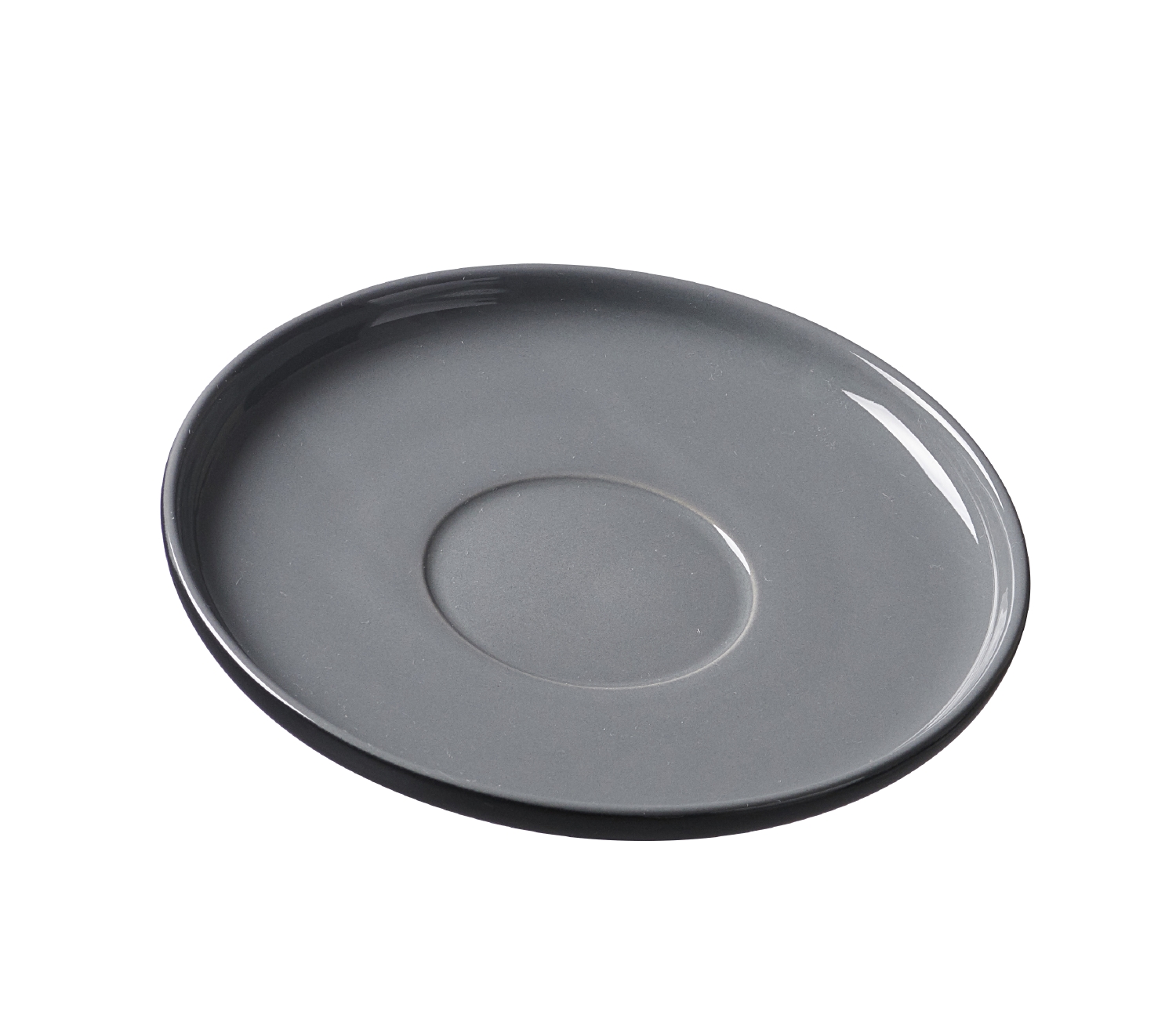 Kaffeeuntertasse 15 cm Jasper Schwarz