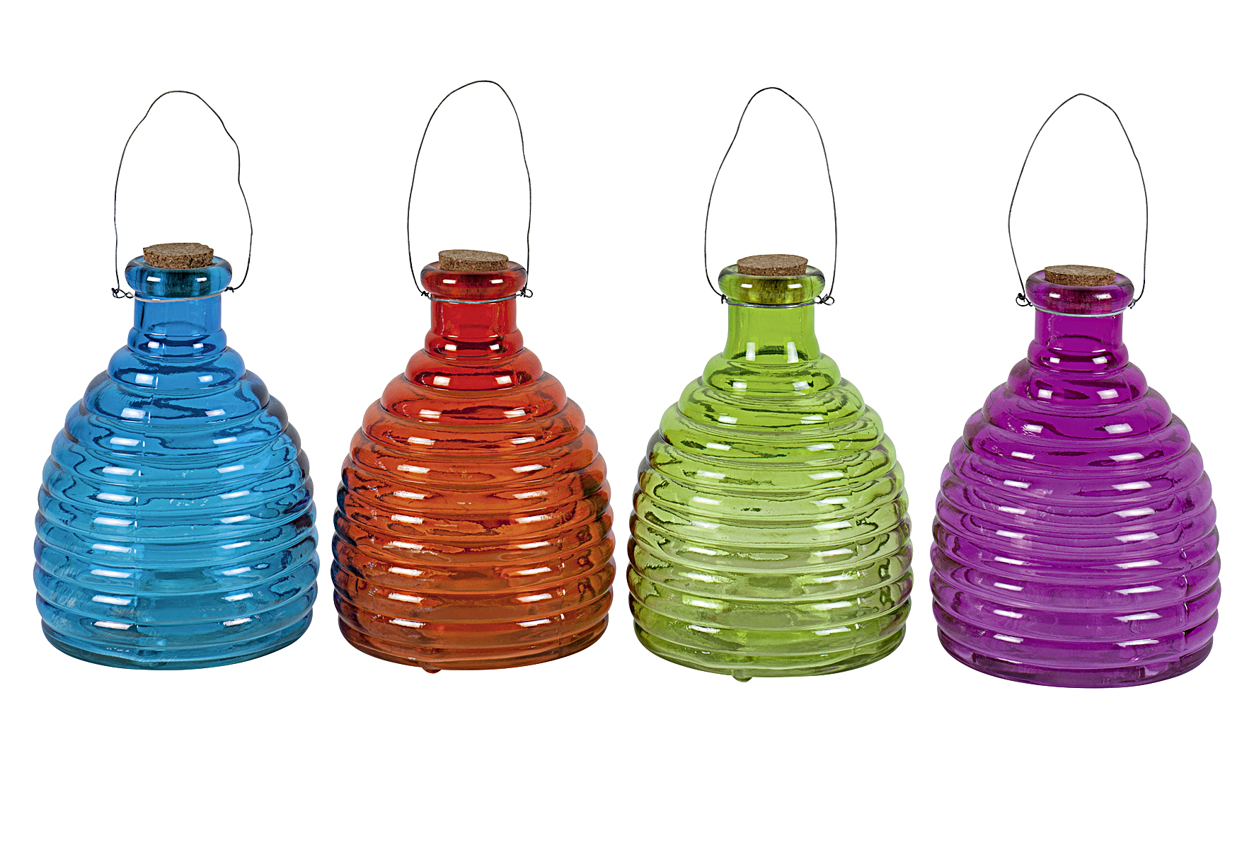 Wespenfalle Bienenkorb Glas 21cm Ø15cm
