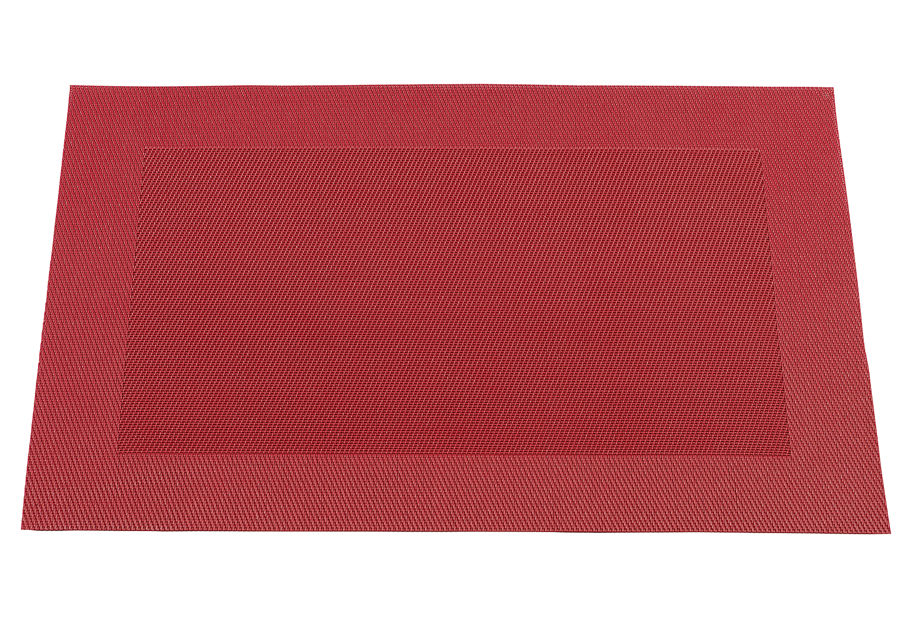 Tischset PVC 46x33cm rot