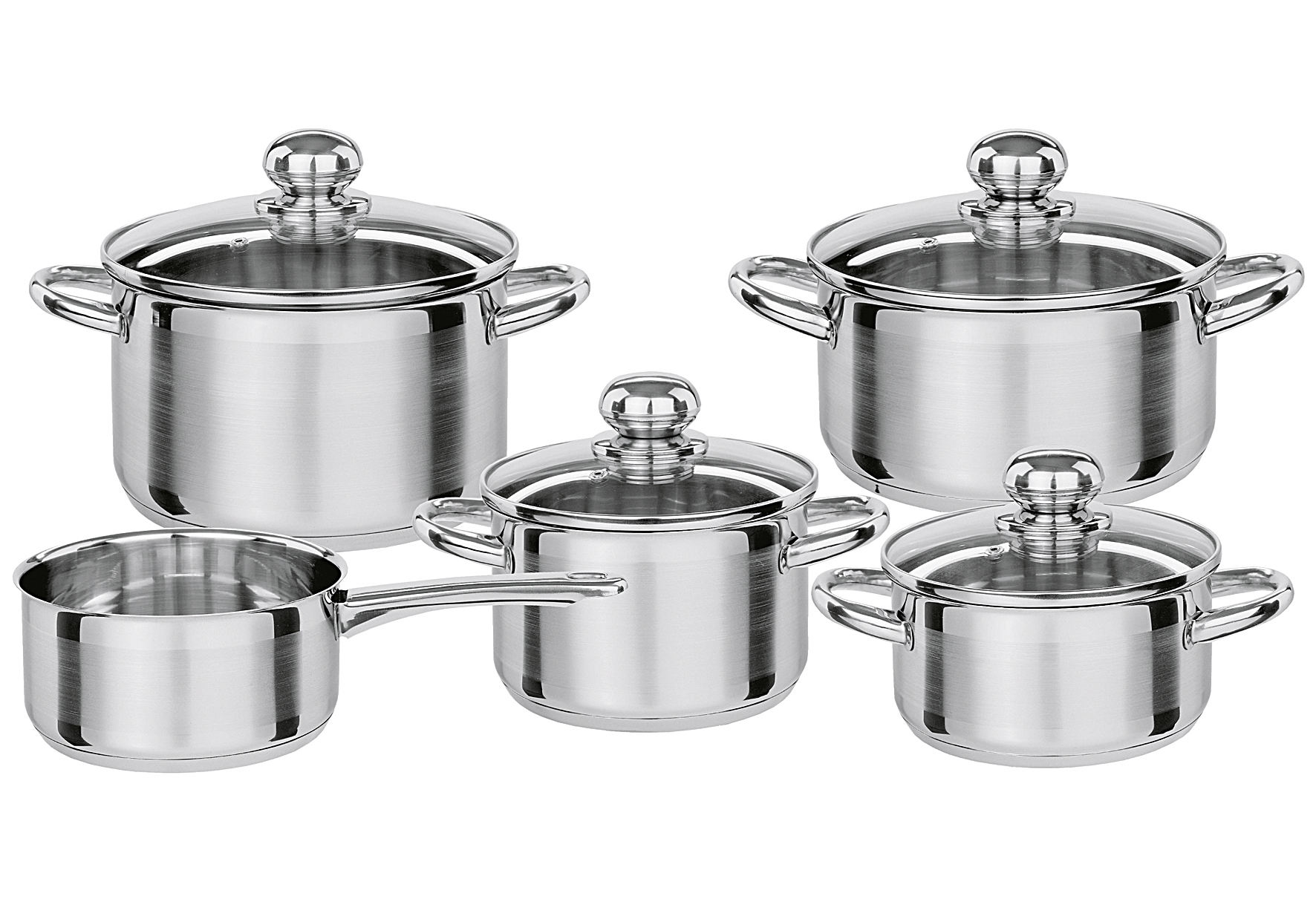 Topfset Silverstar 5teilig